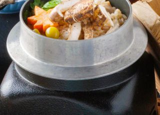 松茸釜飯